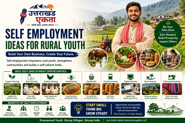 Self Employment Ideas for Rural Youth