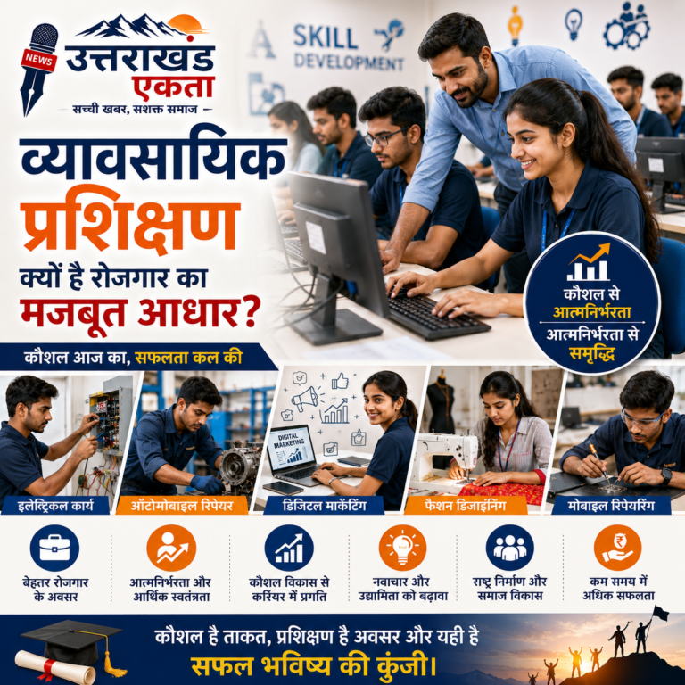 व्यावसायिक प्रशिक्षण क्यों है रोजगार का मजबूत आधार?