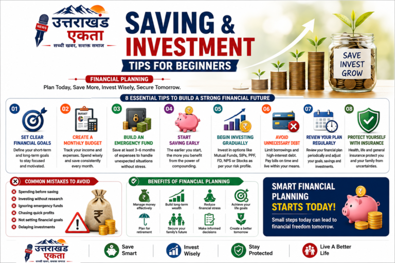 Saving & Investment Tips for Beginners