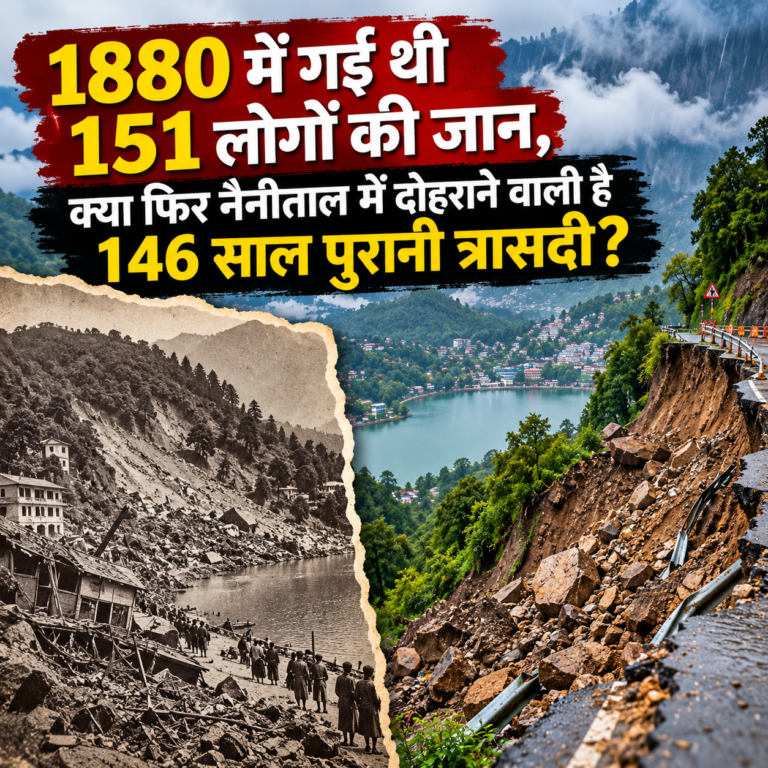 1880 में गई थी 151 लोगों की जान, क्या फिर नैनीताल में दोहराने वाली है 146 साल पुरानी त्रासदी?