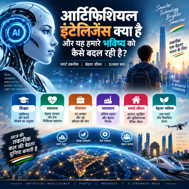 आर्टिफिशियल इंटेलिजेंस क्या है और यह हमारे भविष्य को कैसे बदल रही है?